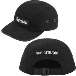 thumbnail for 23SS Ventile Camp Cap Collaboration Waterproof Cotton Cap Baseball Cap Color-Blocked SUEDE VISOR S