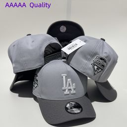 thumbnail for Boné de beisebol estilo americano LA.NY.As com bordado, moderno, estilo hip-hop, aba curva ajustável, qualidade AA.