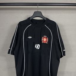 thumbnail for Correct Version High-Quality 24Ss New Collaboration Football Sportswear Logo Embroidered Printed Short-Sleeve T-Shirt