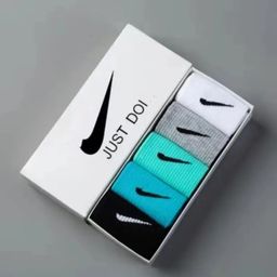 thumbnail for Gift boxed socks, men's and women's long ins, tide and versatile, medium cut, student sports, basketball, running, sweat-absorbing, breathable socks