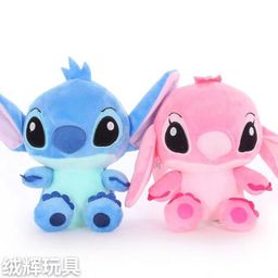 thumbnail for Boneca de pelúcia Stitch Lilo e Stitch Ragdoll, brinquedo de pelúcia, travesseiro de dormir.