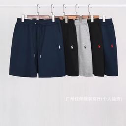 thumbnail for Cross-border wholesale new RL pony embroidered shorts for men and women with summer golf sports casual loose beach pants
