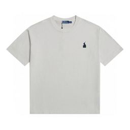 thumbnail for Cross-Border 2026 In-Stock Rl Ralph Lauren Logo Embroidered Unisex Crew Neck Short-Sleeve T-Shirt Versatile Casual Cotton Crew Neck T-Shirt