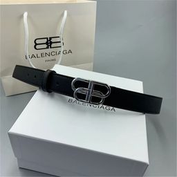 thumbnail for Belt for Women, Paris Style, Unisex Couple&#039s Belt, Versatile Casual Double B Smooth Buckle, Simple and Unique Original Design