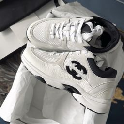 thumbnail for 2025 new small fragrance panda mesh dad casual platform casual super height increase sneakers shoe girl