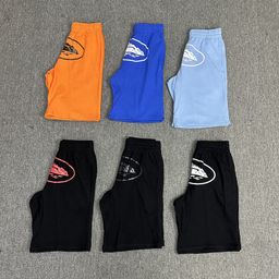 thumbnail for Corteiz classic series ship print logo shorts INS trendy hip hop skateboard casual pants men and women