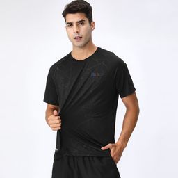 thumbnail for Brand T-shirt Wholesale Quick-drying Clothes Stretch Sports Short Sleeve Men's Summer Loose Quick-drying Running Fitness Casual Top