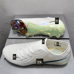 thumbnail for Moonbrake GX2 Soccer Boots FG Spikes Dark Brake Low-Top Knitting High-Top Students Children Boys Training Competition Natural Grass