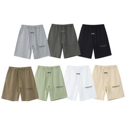 thumbnail for A generation of FOG shorts ESSENTIALS reflective letters American loose sports pants pants pants men and women