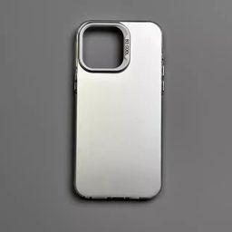 thumbnail for IMD Color Silver Frosted iPhone16 Phone Case for Apple 15 Advanced Sense 14proMax Drop-resistant Protective Case