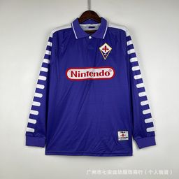 thumbnail for Football uniform classic retro long sleeve England Portugal Inter France jersey wholesale support a generation of hair