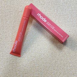 thumbnail for Cross-Border Rhode Hailey Lipstick Lip Moisturizer Blush Moisturizing Lip Care Popular American Lip Gloss