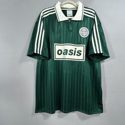 thumbnail for Oasis Oasis Band 25th Anniversary Co-Branded Jersey Soccer Uniform Vintage Long Sleeve Short Sleeve Sweatshirt Unisex