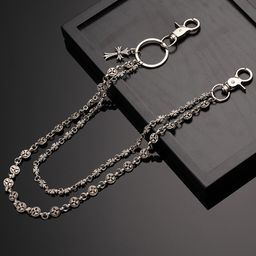 thumbnail for Cross-border European and American style Crodo cross waist chain type male hottie jeans chain clothing cool personality hanging chain