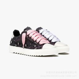 thumbnail for In-Stock Numeris Sneakers for Men, Hand-Painted Canvas Shoes, Fashionable and Trendy, Personalized Custom Sneakers