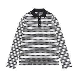 thumbnail for 23正确 Version of the Autumn and Winter New Chrome Heartsch Crow Hearts Sea Soul Shirt Cross Print Long Sleeve Loose P