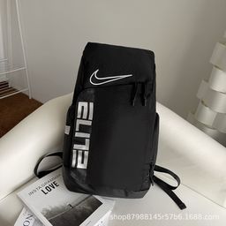 thumbnail for New air cushion backpack large capacity basketball bag training bag student bag sports bag travel bag one-piece delivery