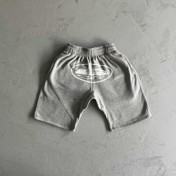 thumbnail for Corteiz shorts curtos Alcatraz com estampa de navio, shorts da moda hip-hop, skate, calça de moletom casual, marca da moda
