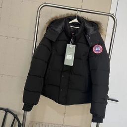 thumbnail for New Model Large Goose Correct Version Large Pocket Couple Parka Thickened Hooded Windproof Warm Jacket for Men and Women