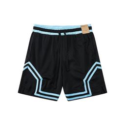 thumbnail for Cross-Border Aj Knee-Length Sports Shorts with Large Mesh Breathable Quick-Dry Casual Men&#039s Basketball Training Shorts