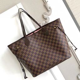 thumbnail for Cross-border explosive new leather women's shopping bags, bags, fashion handbags, shoulder bags, large capacity and high-end feeling
