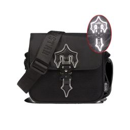 thumbnail for Trapstar Bag Cross-border European and American Fashion Brand Niche Men&#039s and Women&#039s Unit Price Crossbody Bag Amazon Explosions Messenger Bag