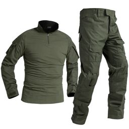 thumbnail for Source factory: outdoor frog suit suit, spring and autumn long sleeve camouflage suit, combat suit, wear-resistant suit, G2 top wholesale