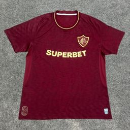 thumbnail for Entrega imediata de uniformes de futebol do Fluminense da Liga Brasileira 2425, para jogos em casa e fora, para treino masculino e feminino.