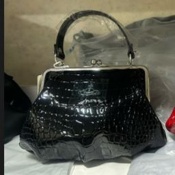 thumbnail for [High Quality] Small Bag Women's 2025 New Niche Design Crossbody Mobile Phone Bag Queen Mother Mouth Dumpling Bag