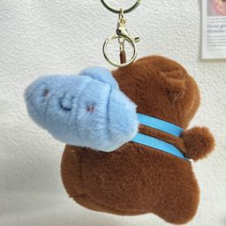 thumbnail for Cappibala Doll Keychain Pendant Small Jewelry Plush Toy Children&#039;s Small Gift Stall