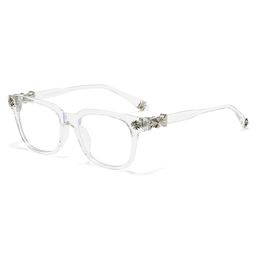 thumbnail for New vintage TR gram glasses nerdy style anti-blue light flat light mirror versatile for men and women