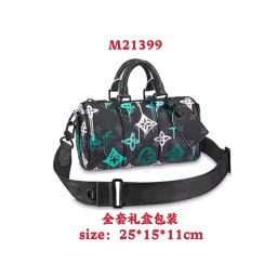 thumbnail for New unisex color-blocked pillow bags, embossed shoulder bags, roller bags, cylinder bags, fashion crossbody bags, couple bags