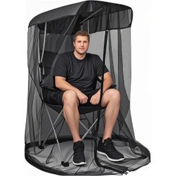 thumbnail for Outdoor swing mosquito net, fishing courtyard garden mosquito net, swing rocking chair, blackout gauze net, easy to install mosquito net