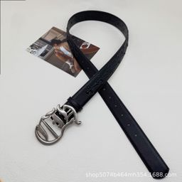 thumbnail for Ch Cross Color Crow Belt Classic Belt Men's and Women's Jeans Belt Retro Fashion Belt Trendy Belt