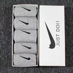 thumbnail for Gift boxed socks, men's and women's long ins, tide and versatile, medium cut, student sports, basketball, running, sweat-absorbing, breathable socks