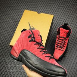 thumbnail for Putian Jordan Aj12 Generation High-Top Real Carbon Air Cushion Basketball Shoes World Cup Easter Wear-Resistant Elastic Men&#039s Shoes New Style