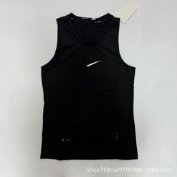 thumbnail for 紧身背心运动休闲男女健身透气篮球田径训练打底裤高弹骑行紧身衣