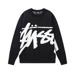 thumbnail for Stu American Style 2025 Autum Series Logo Design Washed Raglan Sleeves Waffle Retro Long t