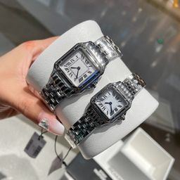 thumbnail for AF厂卡家经典猎豹石英女表复古小方形手表Panthère简约轻奢腕表