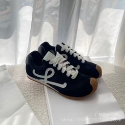 thumbnail for 2025 early spring new cute big-headed color-blocking Forrest Gump shoes, retro German training shoes, casual and versatile trendy sports women's shoes