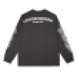thumbnail for Three-mark high-quality cross-border trendy brand Cro high-quality long-sleeve T-shirt crew neck for men and women, loose and versatile, in stock and wholesale