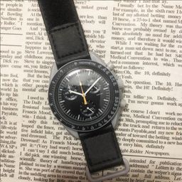 thumbnail for Cross-border Explosions Moon Mercury Joint Planet Space Watch Chronograph Six-Pin Quartz Watch Hot Worldwide