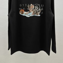 thumbnail for Xiaohongshu star with the same 300 grams of cotton long-sleeved T-shirt