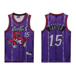 thumbnail for American Retro Large Mesh Jersey Iverson Mcgrady Curry Butler James Basketball Vest Trendy