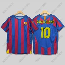 thumbnail for Serie A classic team retro football jersey AC Milan Caca Inter Milan home and away short-sleeved football jersey