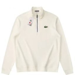 thumbnail for 拼色刺绣系列热销半拉链圆领半拉链卫衣棉款立领圆领+套头衫