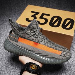 thumbnail for Men&#039s shoes 350 coconut shoes men&#039s and women&#039s couple white shoes wholesale breathable mesh shoes all-matching sneaker casual fashion shoes