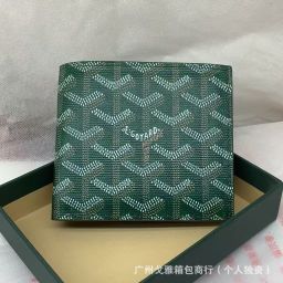 thumbnail for Goya Goyard Wallet Printed Card Holder Genuine Leather Card Holder Business Card Holder Coin Purse Unisex Bag Autumn New Model