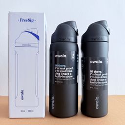 thumbnail for Cross-Border Amazon Owala Same Model 304 Stainless Steel Insulated Cup, Fashionable and Creative Outdoor Travel Water Bottle for Men and Women