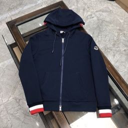 thumbnail for Cross-border explosive spring and autumn fleece new men's hooded sweatshirt versatile sports casual zipper trendy outerwear